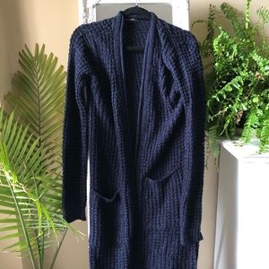 Long Knit Cardigan